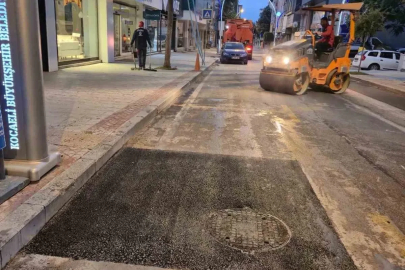 Rögar kapakları yol seviyesine getirildi
