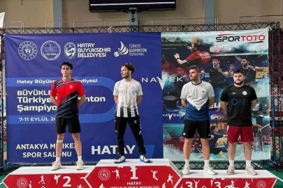 Kayserili badmintonculardan büyük başarı
