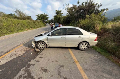 Osmaniye’de kontrolden çıkan otomobil takla attı: 1 yaralı
