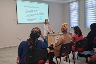 Sinop’ta anne adaylarına "Gebe Okulu" eğitimi
