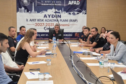 Aydın AFAD koordinasyonunda deprem çalıştayı yapıldı
