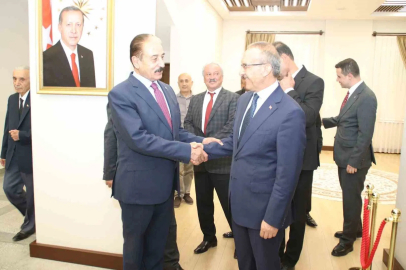 MESOB heyetinden Vali Seddar Yavuz’a ’Ahilik Haftası’ ziyareti

