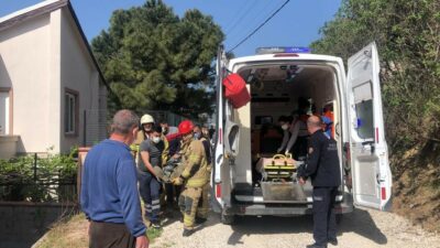 Gemlik’te traktör kazası: 1 yaralı