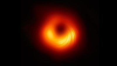 Kara deliğin etrafındaki manyetik kaos ilk kez ortaya çıkarıldı