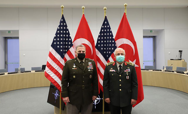 Genelkurmay Başkanı Güler, ABD’li mevkidaşıyla görüştü