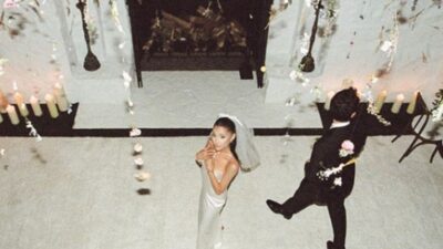 Ariana Grande sır düğününden fotoğrafları paylaştı