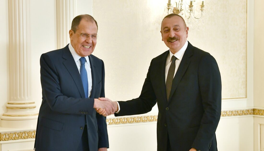 Aliyev Rusya Dışişleri Bakanı Lavrov’u kabul etti