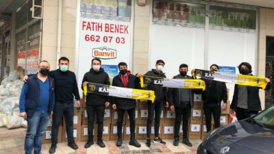 Karacabey Genç Fenerbahçeliler’den sosyal destek