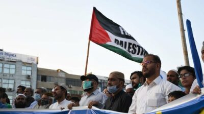 Pakistan’da İsrail karşıtı protesto