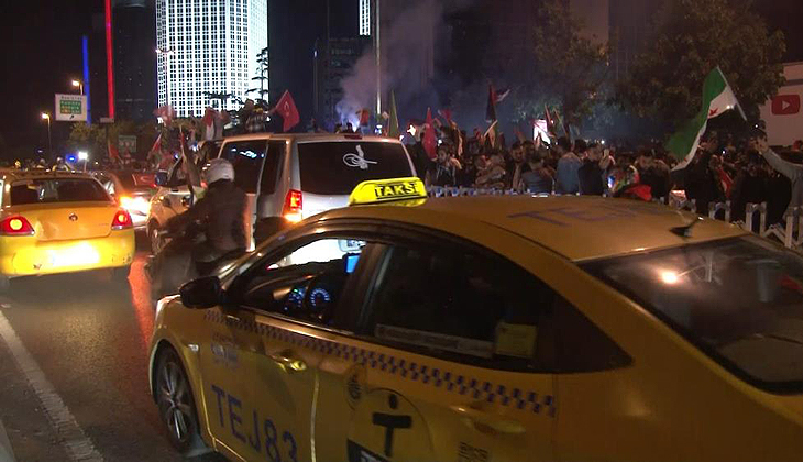 İsrail Konsolosluğu önünde İsrail zulmü protesto edildi