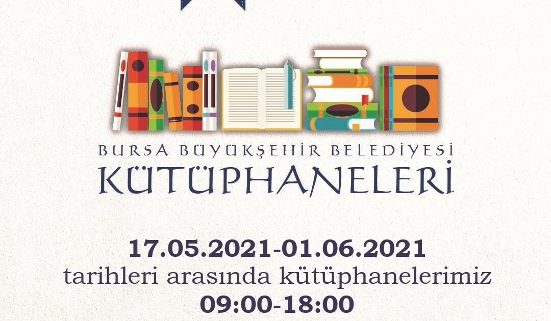 Bursa’da kütüphane saatlerine düzenleme