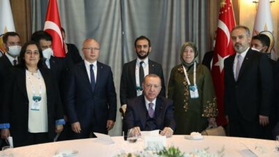 Cumhurbaşkanı Erdoğan’dan Bursa heyetine özel ilgi