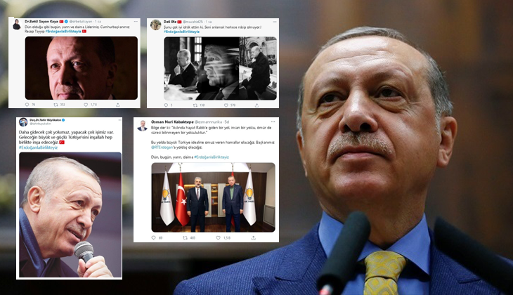Twitter’da gündem oldu! “#ErdoğanlaBirlikteyiz”