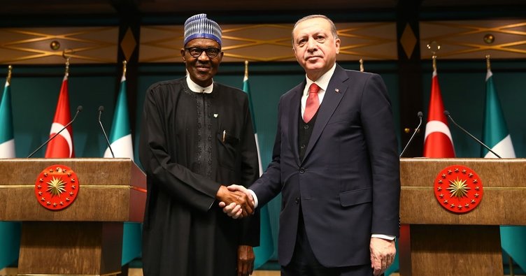 Cumhurbaşkanı Erdoğan, Nijerya Cumhurbaşkanı Buhari ile görüştü