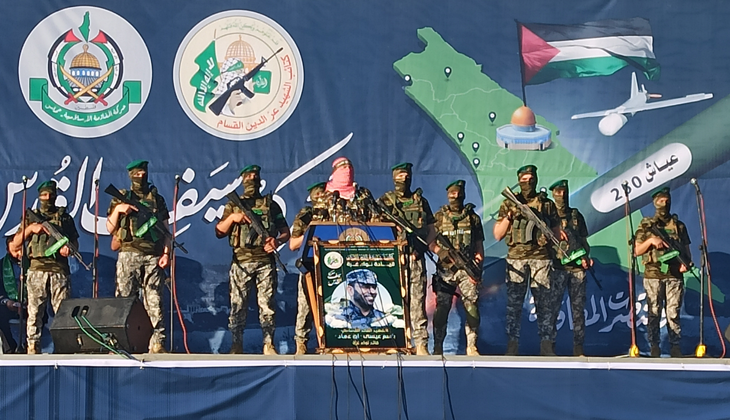 Hamas, Gazze Şeridi’nde hayatını kaybedenler adına toplu anma töreni düzenledi