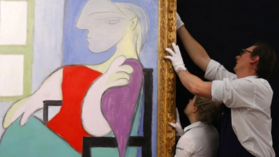 Picasso’nun Marie-Therese tablosuna açık artırmada 103.4 milyon dolar ödendi