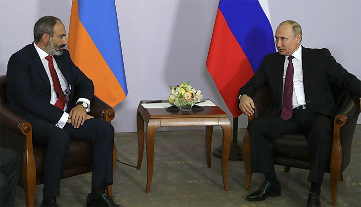 Putin ile Paşinyan, Azerbaycan- Ermenistan arasındaki sınır gerilimini görüştü