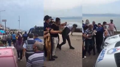 Bursa’da ‘işgal’ kavgası! Polis, zabıta, esnaf kavgası