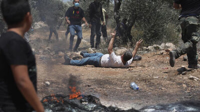 İsrail askerlerinden Nablus’taki protestolara müdahale: 113 Filistinli yaralandı