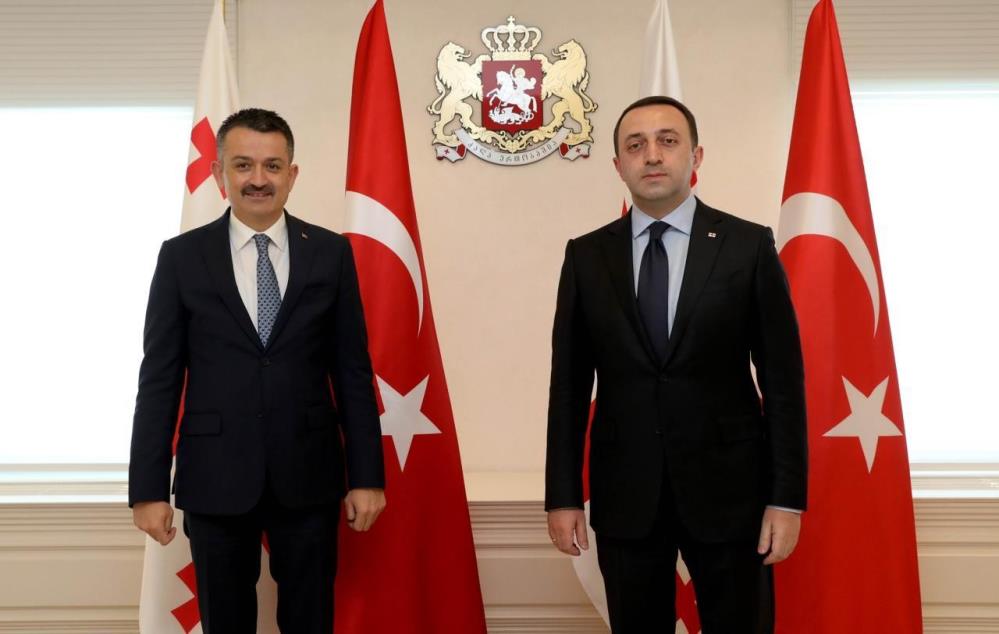 Gürcistan Başbakanı Garibaşvili’den Cumhurbaşkanı Erdoğan’a teşekkür