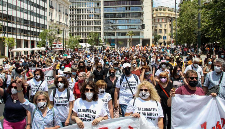Yunanistan’da yeni çalışma yasasına karşı genel grev