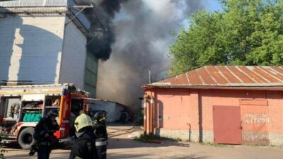 Rusya’da havai fişek deposunda yangın