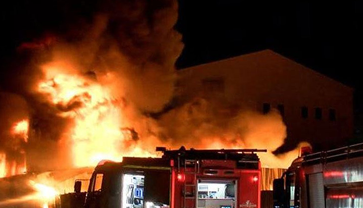 Ankara’da geri dönüşüm tesisinde yangın