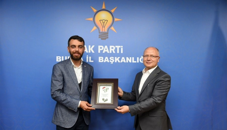 Bursaspor’dan AK Parti’ye ziyaret