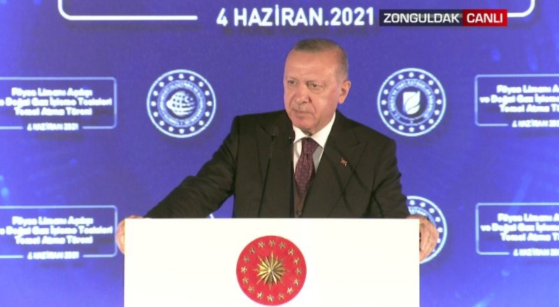 Cumhurbaşkanı Erdoğan ‘müjde’yi açıkladı: 135 milyar metreküplük doğalgaz keşfedildi