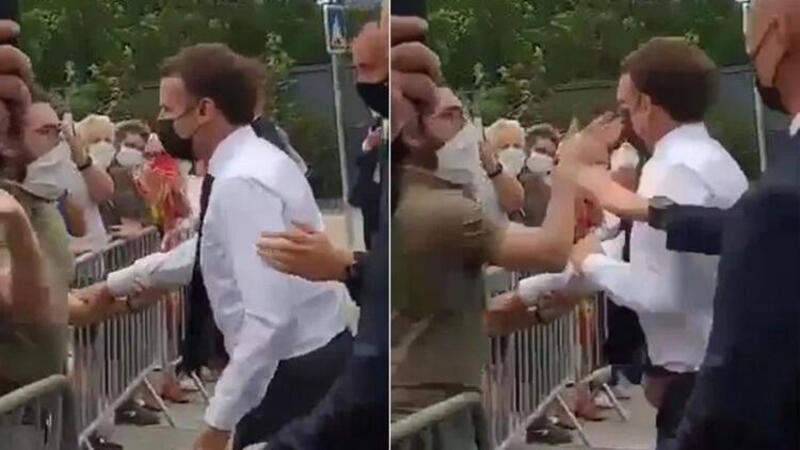 Fransa Cumhurbaşkanı Macron’a tokat atmıştı! Kimliği belli oldu