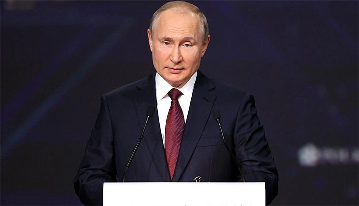 Putin: Kuzey Akım 2’nin ilk etabında döşeme işlemi tamamlandı