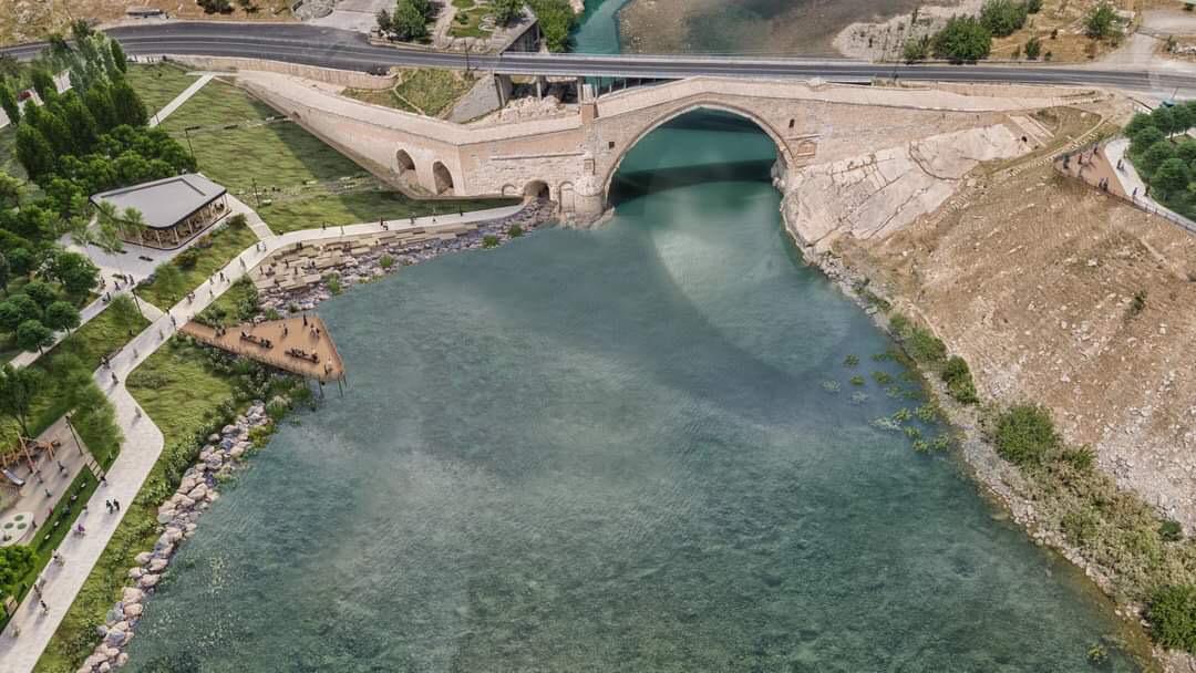 Silvan Malabadi Köprüsü eski ihtişamına ulaşıyor