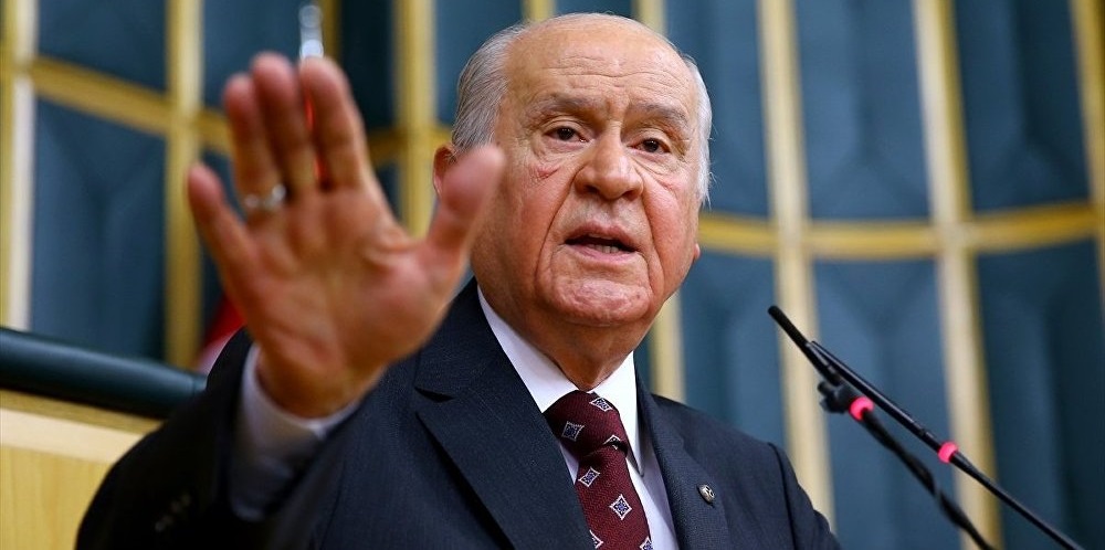 Bahçeli’den Genel Kurul’da Kürtçe konuşmaya tepki