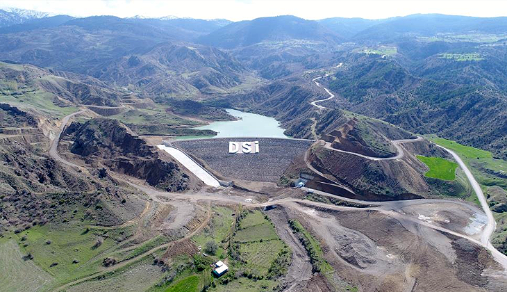 İncesu Barajı’nın yüzde 70’i tamamlandı