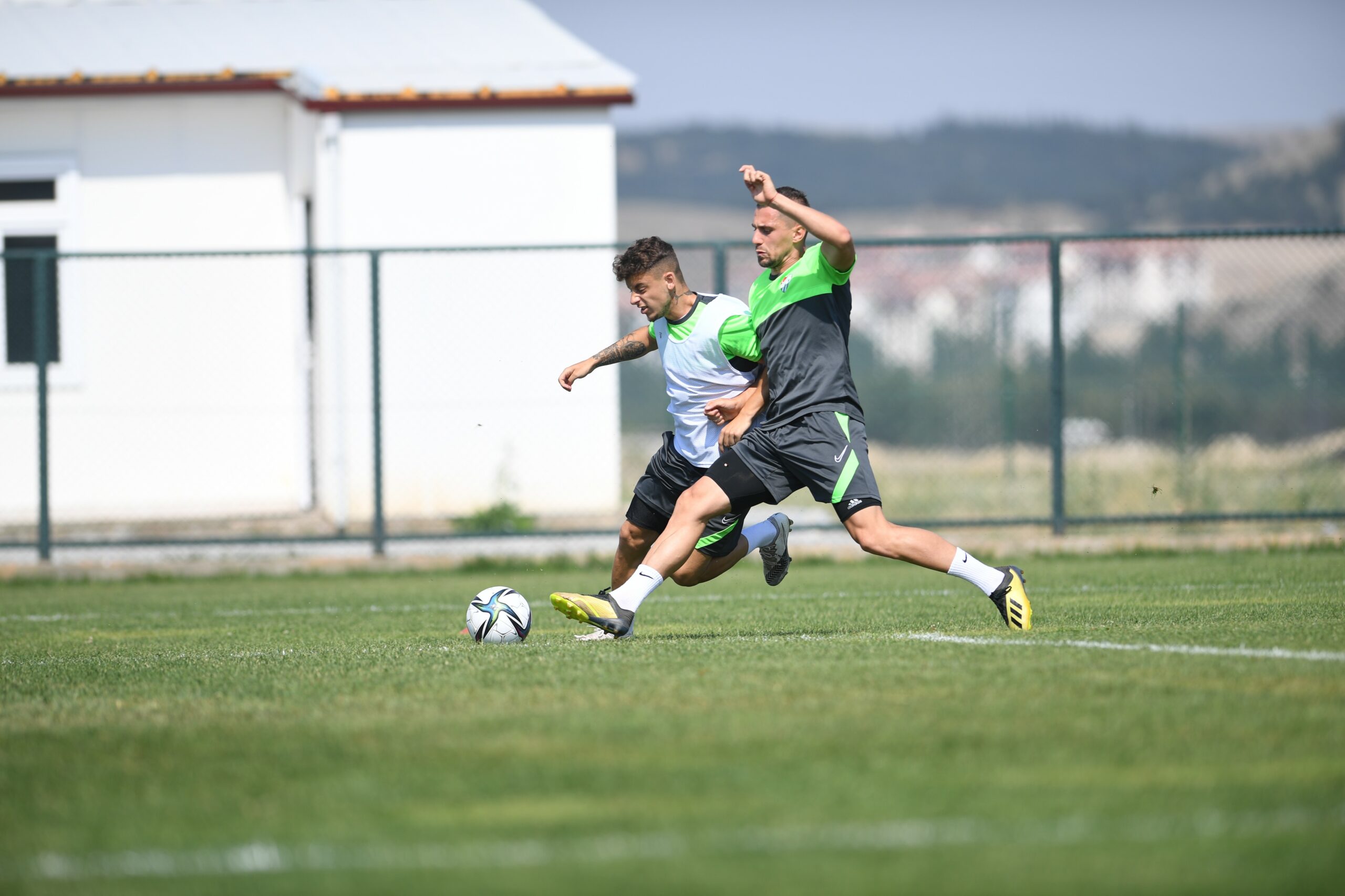 Bursaspor dayanıklılık çalışması yaptı