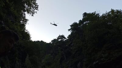 Uludağ’da askeri helikopterli kurtarma operasyonu