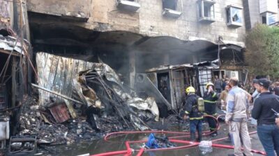 Irak’ta otel yangını: 1 ölü 13 yaralı