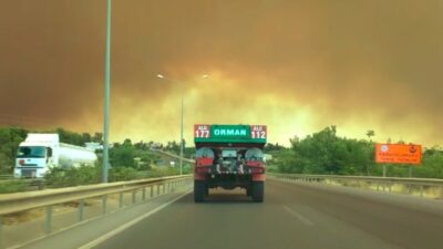 Antalya’da son yılların en büyük yangını! Evler boşaltıldı…