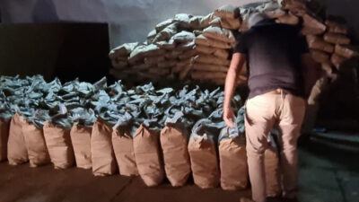 Şeker çuvallarının içine gizlenmiş 3 bin 416 kilo kokain ele geçirildi