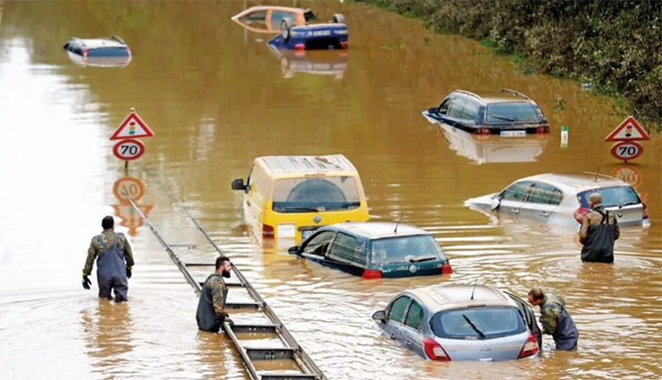 Belçika’da aşırı yağışlar, yeniden sele neden oldu