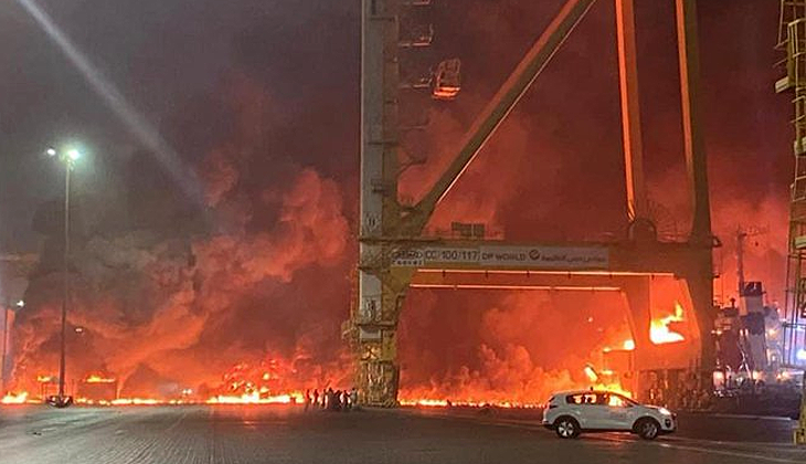 Dubai’de şiddetli patlama!