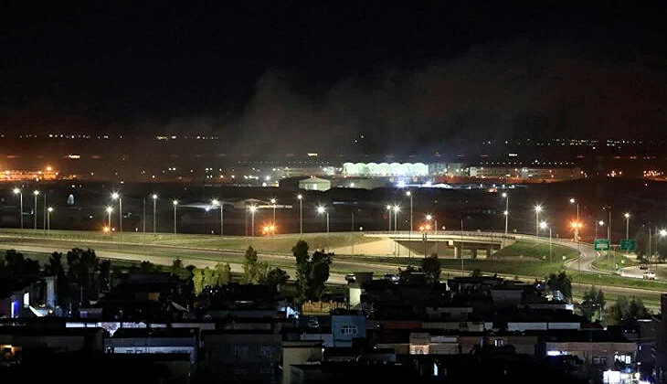 Erbil’de, ABD askerlerinin bulunduğu havaalanına SİHA’larla saldırı