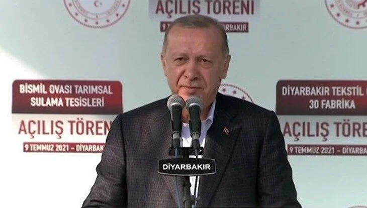 Cumhurbaşkanı Erdoğan Diyarbakır’da! ‘Çözüm sürecini biz sonlandırmadık’