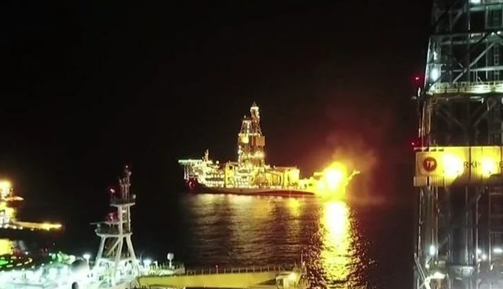 Tarihi an! Karadeniz doğalgazında ilk ateş…