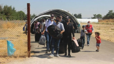 2 bin Suriyeli, bayram için ülkesine döndü
