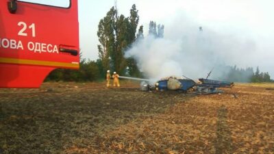 Ukrayna’da helikopter düştü: 2 ölü