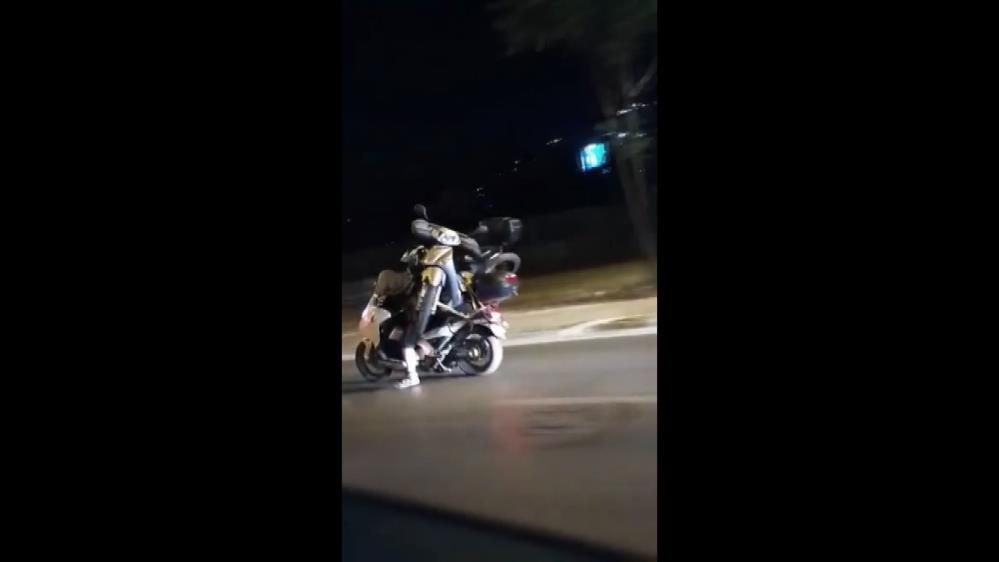 Bursa’da motor üstünde motor taşıdı Bursa’da motor üstünde motor taşıdı