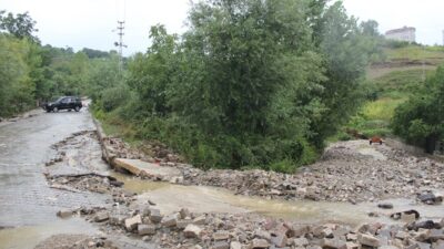 Sinop Türkeli’de sel ağır hasar bırktı
