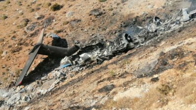 Rus askeri heyeti, uçağın düştüğü bölgede incelemede bulundu