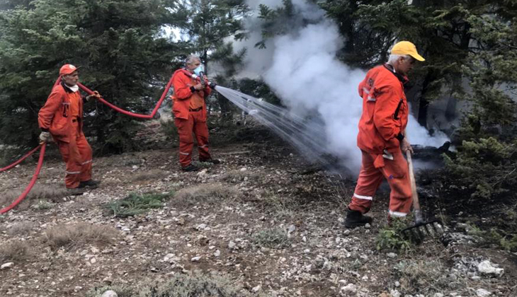 Antalya’da orman yangını kontrol altına alındı